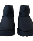 Dolce & Gabbana Elegant Ankle Height Blue Boots for Sophisticated Style