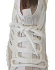 Dolce & Gabbana Elegant White Beige SORRENTO Sneakers