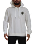 Dolce & Gabbana Stunning White Hooded Sweater