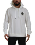 Dolce & Gabbana Stunning White Hooded Sweater