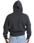 Dolce & Gabbana Elegant Grey Cotton Hooded Sweatshirt