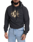 Dolce & Gabbana Elegant Grey Cotton Hooded Sweatshirt