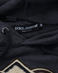 Dolce & Gabbana Elegant Grey Cotton Hooded Sweatshirt