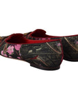 Dolce & Gabbana Multicolor Leather and Fabric Flats with Sacred Heart Patch