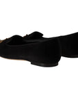 Dolce & Gabbana Elegant Patent Leather Flat Shoes