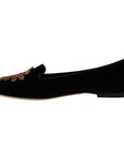 Dolce & Gabbana Elegant Patent Leather Flat Shoes