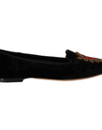 Dolce & Gabbana Elegant Patent Leather Flat Shoes