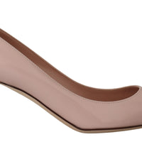 Dolce & Gabbana Elegant Patent Leather Heels in Pink