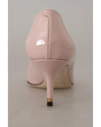 Dolce & Gabbana Elegant Patent Leather Heels in Pink