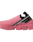 Dolce & Gabbana Chic Pink Sorrento Slip-On Sneakers