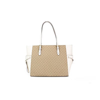 Michael Kors Gilly Large Travel Miami Print Signature PVC Tote Handbag Purse