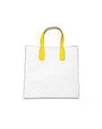 Michael Kors Kenly Large Signature Citrus PVC North South Tote Computer Handbag