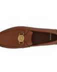 Versace Elegant Medusa-Embossed Leather Loafers