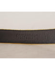 Dolce & Gabbana Elegant Velvet Gold Buckle Women's Belt
