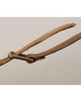 Dolce & Gabbana Elegant Engraved Buckle Leather Belt