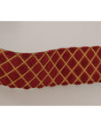 Dolce & Gabbana Engraved Logo Multicolor Leather Belt