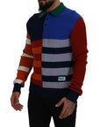 Dolce & Gabbana Pullover Sweater in Multicolor Stripes