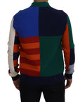 Dolce & Gabbana Pullover Sweater in Multicolor Stripes