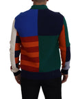 Dolce & Gabbana Pullover Sweater in Multicolor Stripes