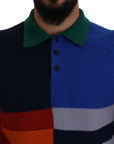 Dolce & Gabbana Pullover Sweater in Multicolor Stripes