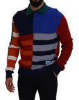 Dolce & Gabbana Pullover Sweater in Multicolor Stripes