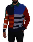 Dolce & Gabbana Pullover Sweater in Multicolor Stripes