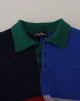 Dolce & Gabbana Pullover Sweater in Multicolor Stripes