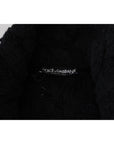 Dolce & Gabbana Elegant Black Wool-Cashmere Blend Cardigan