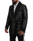 Dolce & Gabbana Gold Jacquard Robe Jacket