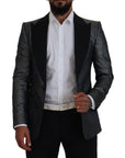 Dolce & Gabbana Elegant Jacquard Single Breasted Blazer