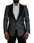 Dolce & Gabbana Elegant Jacquard Single Breasted Blazer