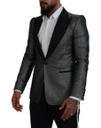 Dolce & Gabbana Elegant Jacquard Single Breasted Blazer