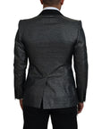 Dolce & Gabbana Elegant Jacquard Single Breasted Blazer