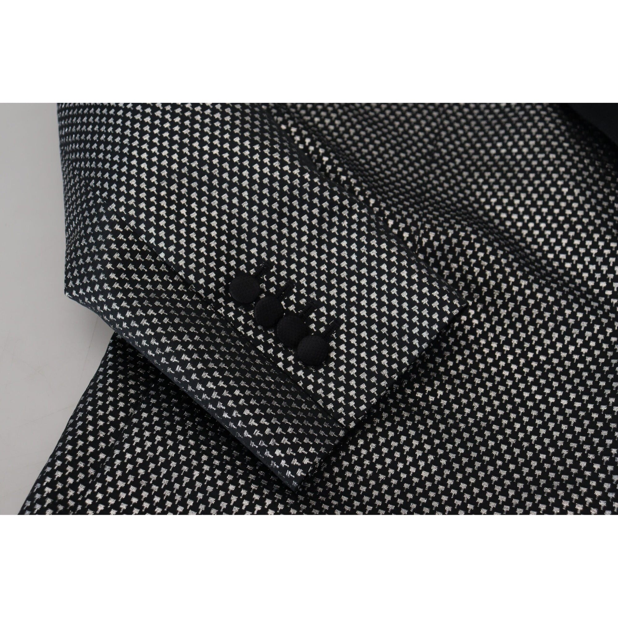 Dolce & Gabbana Elegant Jacquard Single Breasted Blazer