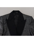 Dolce & Gabbana Elegant Jacquard Single Breasted Blazer
