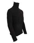 Dolce & Gabbana Elegant Turtleneck Wool-Blend Sweater