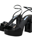 Prada Elevate Your Elegance with Glossy Black Heels