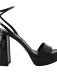 Prada Elevate Your Elegance with Glossy Black Heels