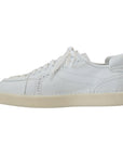 Dolce & Gabbana Elegant White Low Top Oxford Sneakers