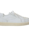Dolce & Gabbana Elegant White Low Top Oxford Sneakers