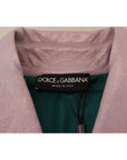 Dolce & Gabbana Chic Purple Cropped Jacket - A Style Statement