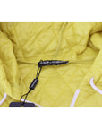 Dolce & Gabbana Elegant Yellow Hooded Jacket