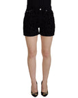 Dolce & Gabbana Chic Mid Waist Hot Pants Shorts