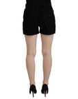 Dolce & Gabbana Chic Mid Waist Hot Pants Shorts