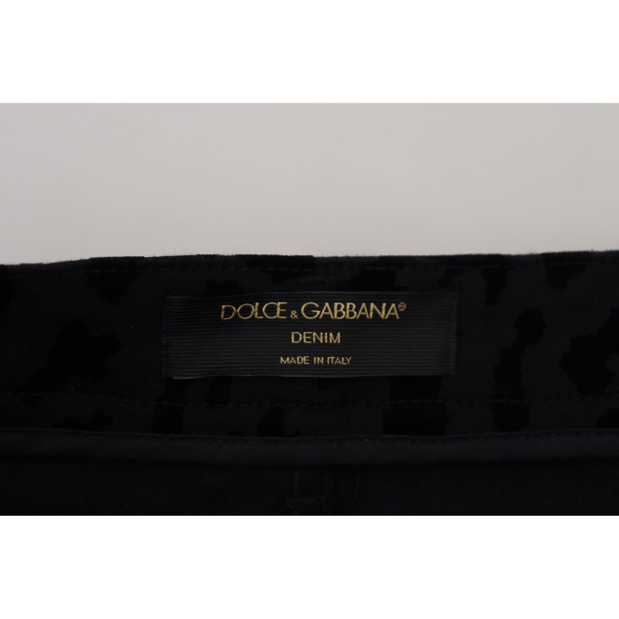 Dolce & Gabbana Chic Mid Waist Hot Pants Shorts