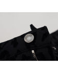 Dolce & Gabbana Chic Mid Waist Hot Pants Shorts