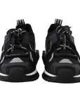 Dolce & Gabbana Chic Sorrento Slip-On Sneakers in Monochrome