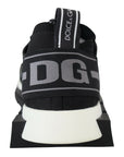 Dolce & Gabbana Chic Sorrento Slip-On Sneakers in Monochrome