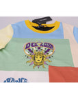Dolce & Gabbana Patchwork Print Cotton Crewneck Tee