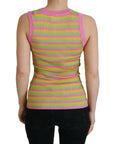 Dolce & Gabbana Elegant Silk Sleeveless Tank Top Vest